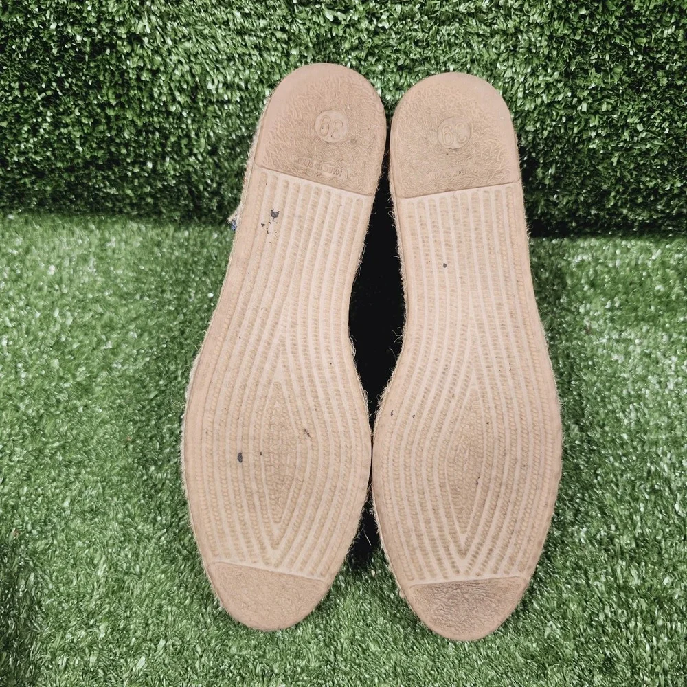 Tomi Pons Vinaros Espadrille Striped Sling Comfort Sandals Womens 39 US 8